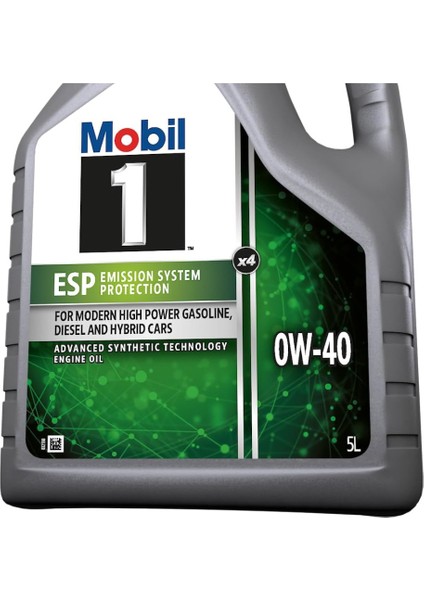 Esp X4 0W40 Motor Yağı 5 L Üt:2024