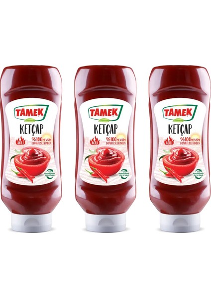 Ketçap 600gr Acılı x 3 Adet