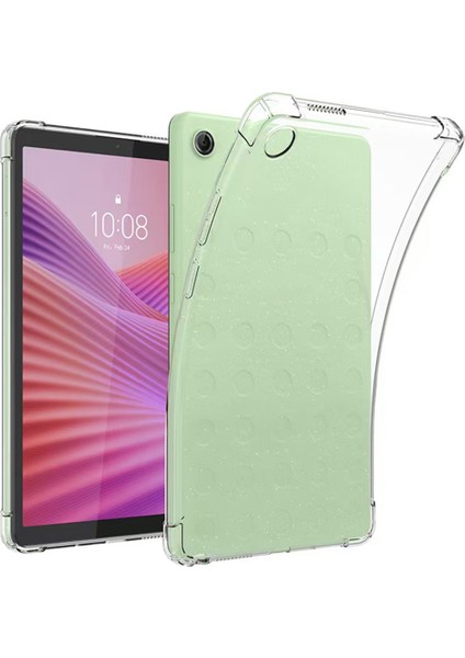 Lenovo Tab K9 Kılıfı Dört Köşe Darbeye Dayanıklı Şeffaf Tablet Tpu Kılıfı (Yurt Dışından)