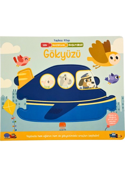 Sen Hazırsan Başlıyoruz! Gökyüzü (Büyük Boy Puzzle Kitap) - Rebecca Weerasekera