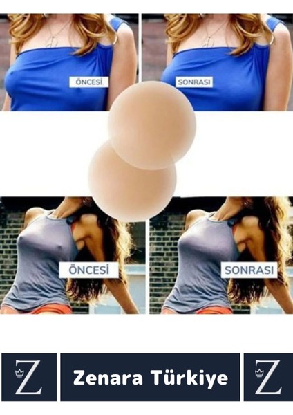 Yüksek Kaliteli Kadın Iç Giyim Göğüs Ucu Meme Kapatan Gizleyen %100 Silikon Ten Nipple Ped 1 Çift fiyatları