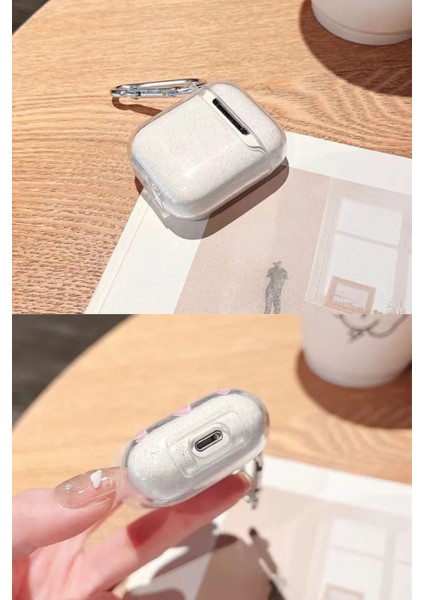 Apple Airpod Uyumlu Kılıfı 1. Nesil ve 2. Nesil Uyumlu 2025 Pembe Kurdele Kulaklık Kılıfı modelleri