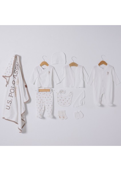 Us Polo 10'lu Zıbın Hastane Çıkışı Seti 0-3 Ay Erkek