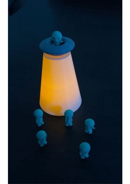 Uzaylı LED Mum Dekoratif