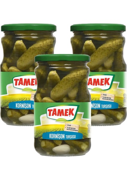 Kornişon Turşusu 350 gr x 3 Adet