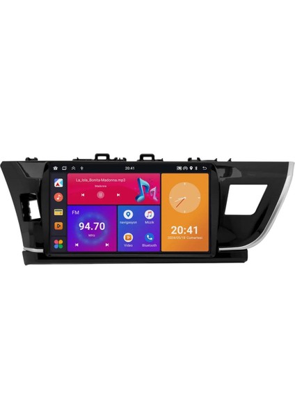 Toyota Corolla 2013-2015 Multimedya Ekran Seti