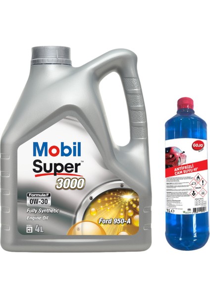 super 3000 Formula F 0W-30 Motor Yağı 4 L ÜT:2025