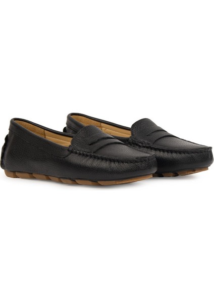 Hakiki Deri Kadın Loafer Ayakkabı 700901