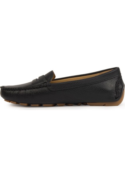Hakiki Deri Kadın Loafer Ayakkabı 700901