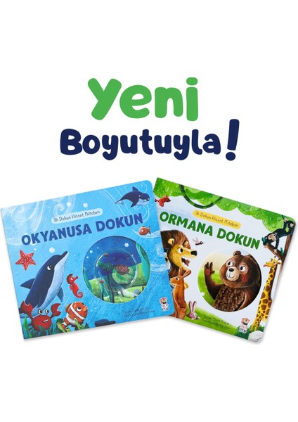 İlk Dokun Hisset Kitabım: Okyanusa Dokun - Melek Dinçer