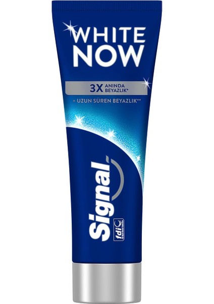 White Now Diş Macunu Original Uzun Süren Beyazlık 75 ml