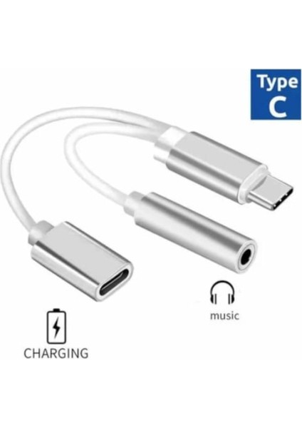 Type-C To 2 In 1 Çevirici