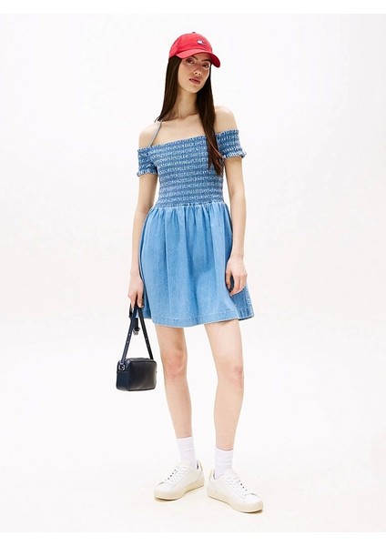 Tjw Chambray Fıt & Flare Dress