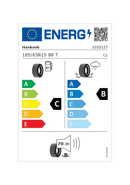 Kinergy Eco2 K435 185/65R15 88T (Üretim Tarihi: 2025)