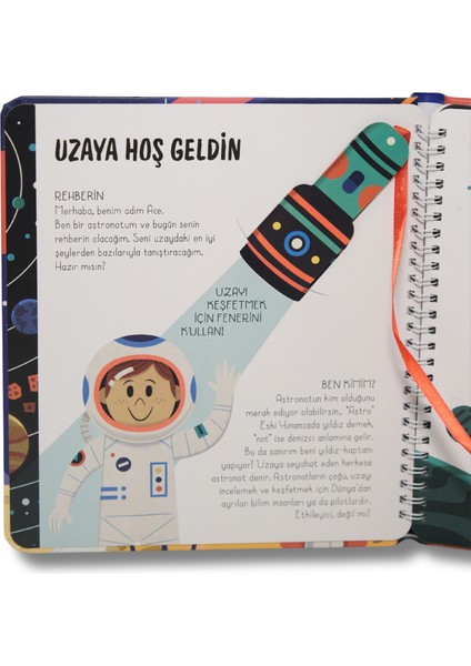 Işık Tut Keşfet -Uzay (Fenerli Kitap) modelleri