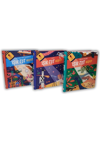 Işık Tut Keşfet - Dinozorlar (Fenerli Kitap)