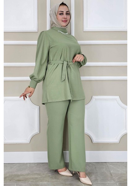 Kadın Dantel Detaylı Tesettür Takım fiyatları