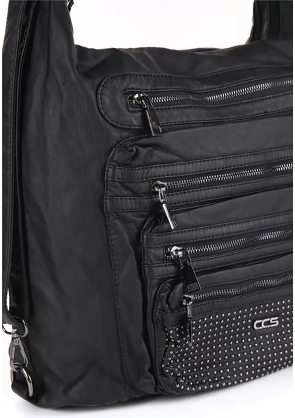 Lüks 16513 Siyah Omuz Çantası