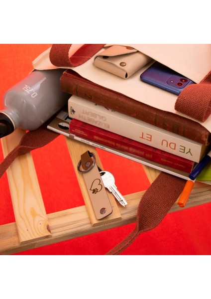 Anaokulu Öğrencilerinden Öğretmenlerine, 16'lı Set, Isimli Hediye Hatıra Anahtarlık, F Yeşil & Gri