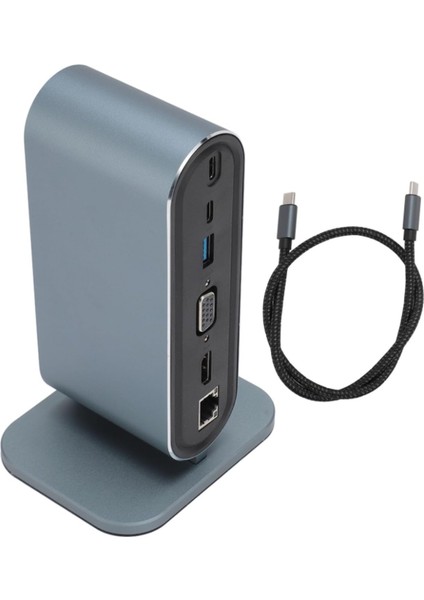 Type-C Support 4 K 12 In 1 Dock Model Pd Station Çoklayıcı Dönüştürücü Çevirici