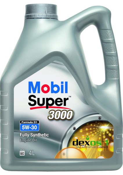 Super 3000 Formula D1 5W-30 Motor Yağı 4 L ÜT:2022