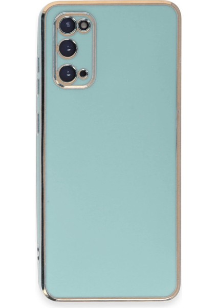 Samsung Galaxy S20 Kılıf Volet Silikon - Açık Yeşil Drstr