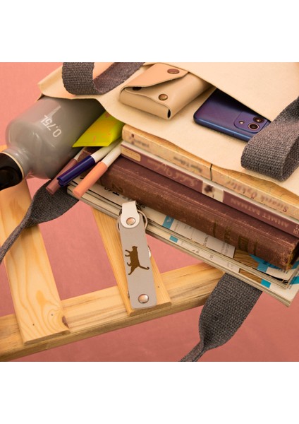 Dil Kursu Bitiminde Dağıtılacak, 24'lü Set, Öğrenci Isimli Kişisel Deri Anahtarlık, F Yeşil & Syh