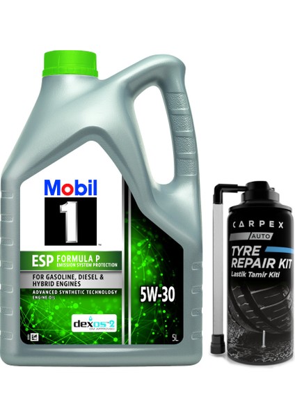 1 ESP Formula P 5W30 Motor Yağı 5 L ÜT:2025