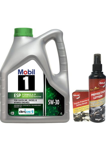 1 ESP Formula P 5W30 Motor Yağı 4 L ÜT:2025