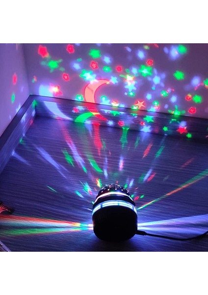Mini Yıldızlı Projektör Gece Lambası