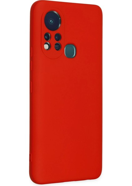 Infinix Hot 11S Kılıf Nano Içi Kadife Silikon - Kırmızı Drstr fiyatları