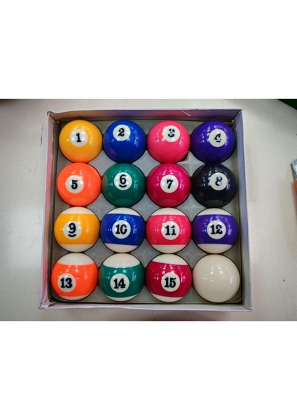 Bilardo Top Seti Amerikan