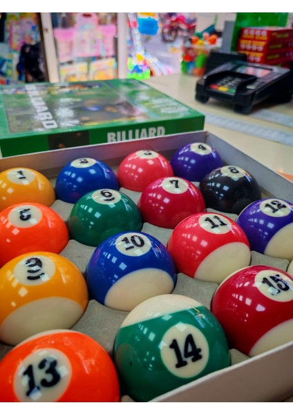 Bilardo Top Seti Amerikan modelleri