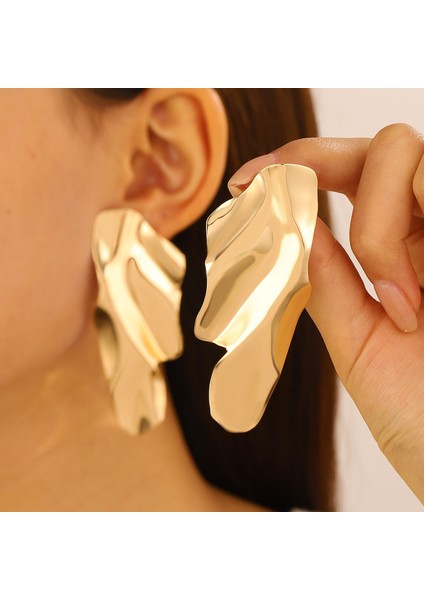 Küpeler Kadın Düzensiz Şekilli Küpeler (Yurt Dışından)