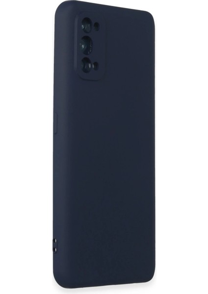 Realme 7 Pro Kılıf Nano Içi Kadife Silikon - Lacivert Drstr fiyatları