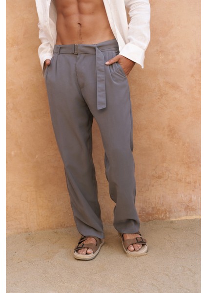 Lorenza Kemer Detay Antrasit Erkek Pantolon indirimleri