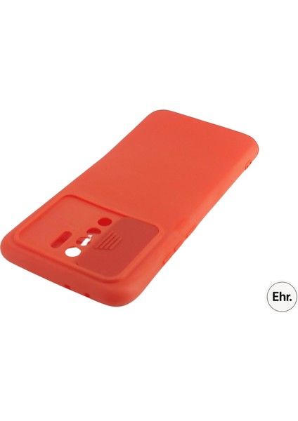 Xiaomi Redmi 9 Uyumlu Kamera Sürgülü Mat Silikon Kılıf indirimleri