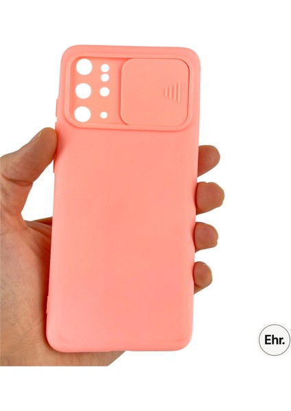 Samsung Galaxy S20 Plus Uyumlu Kamera Sürgülü Mat Silikon Kılıf modelleri