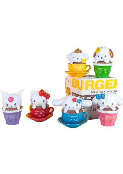 Melody Kuromi Tarçın Köpek Pacha Köpek Bebek Twister Masaüstü Dekoratif Süs (Yurt Dışından)