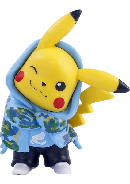 Çapraz Giyinen Evcil Hayvan Bebekleri Pokemon Figürleri (Yurt Dışından)