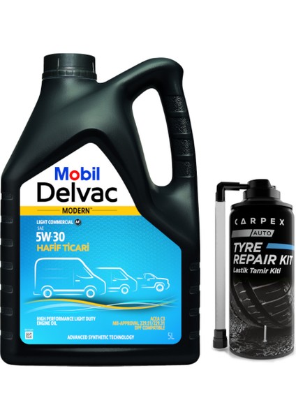 Delvac Modern Light Commercial M 5W-30 5 L ÜT:2023