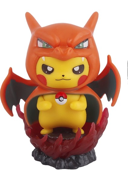Çapraz Giyinen Evcil Hayvan Bebekleri Pokemon Figürleri (Yurt Dışından)