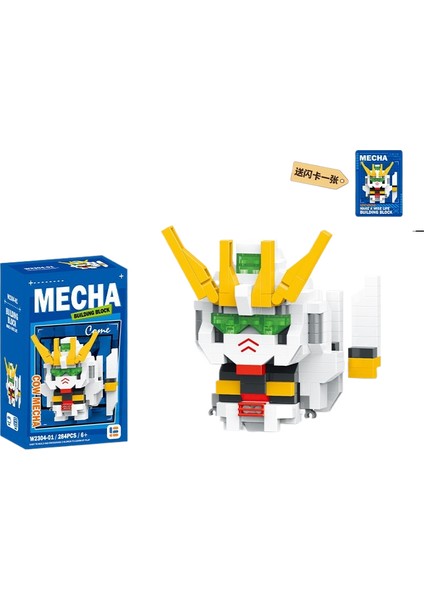 Yapı Taşları Puzzle Yapboz Gundam Mechwarrior Maket Oyuncaklar (Yurt Dışından)