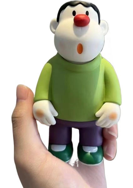 Crayon Shin-Chan Cep Telefonu Tutucu Hareketli Model Sevimli Masaüstü Süs Bebekleri (Yurt Dışından)