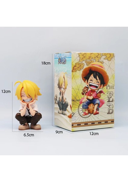 King Of Thieves Sd Nica Luffy Q Versiyonu Luffy Solon Meyve Uyanışı Model Süsleri (Yurt Dışından)