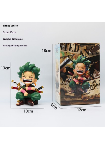 King Of Thieves Sd Nica Luffy Q Versiyonu Luffy Solon Meyve Uyanışı Model Süsleri (Yurt Dışından)