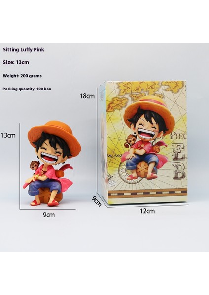 King Of Thieves Sd Nica Luffy Q Versiyonu Luffy Solon Meyve Uyanışı Model Süsleri (Yurt Dışından)