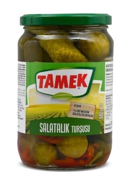 Salatalık Turşusu 680 gr Cam x 2 Adet