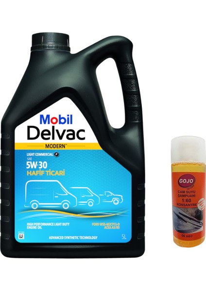 Delvac Modern Light Commercial F 5W-30 5 L ÜT:2023
