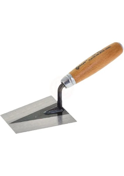 Duvarcı Malası Ahşap Sap Yay Çeliği 18 cm DYR165 *( 3 Adet 2'li Yedek Mala)*